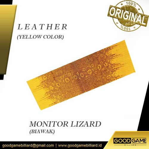 Leather Grip Biawak yellow Grade B