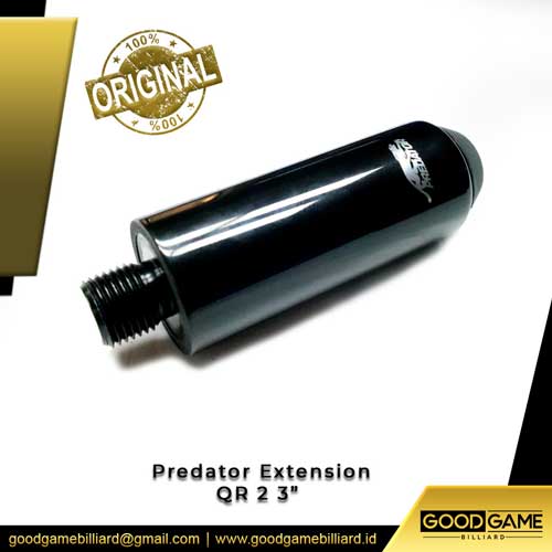 Predator 3″ Mini QR2 Cue Extension with Bumper