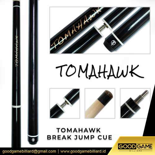 Tomahawk Jump Break Cue Black