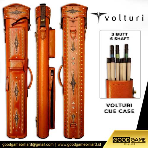 Volturi Cue Case Buffalo Orange